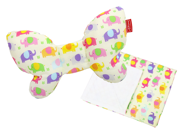 Dwinguler Butterfly Neck Pillow & Blanket (Elephant)